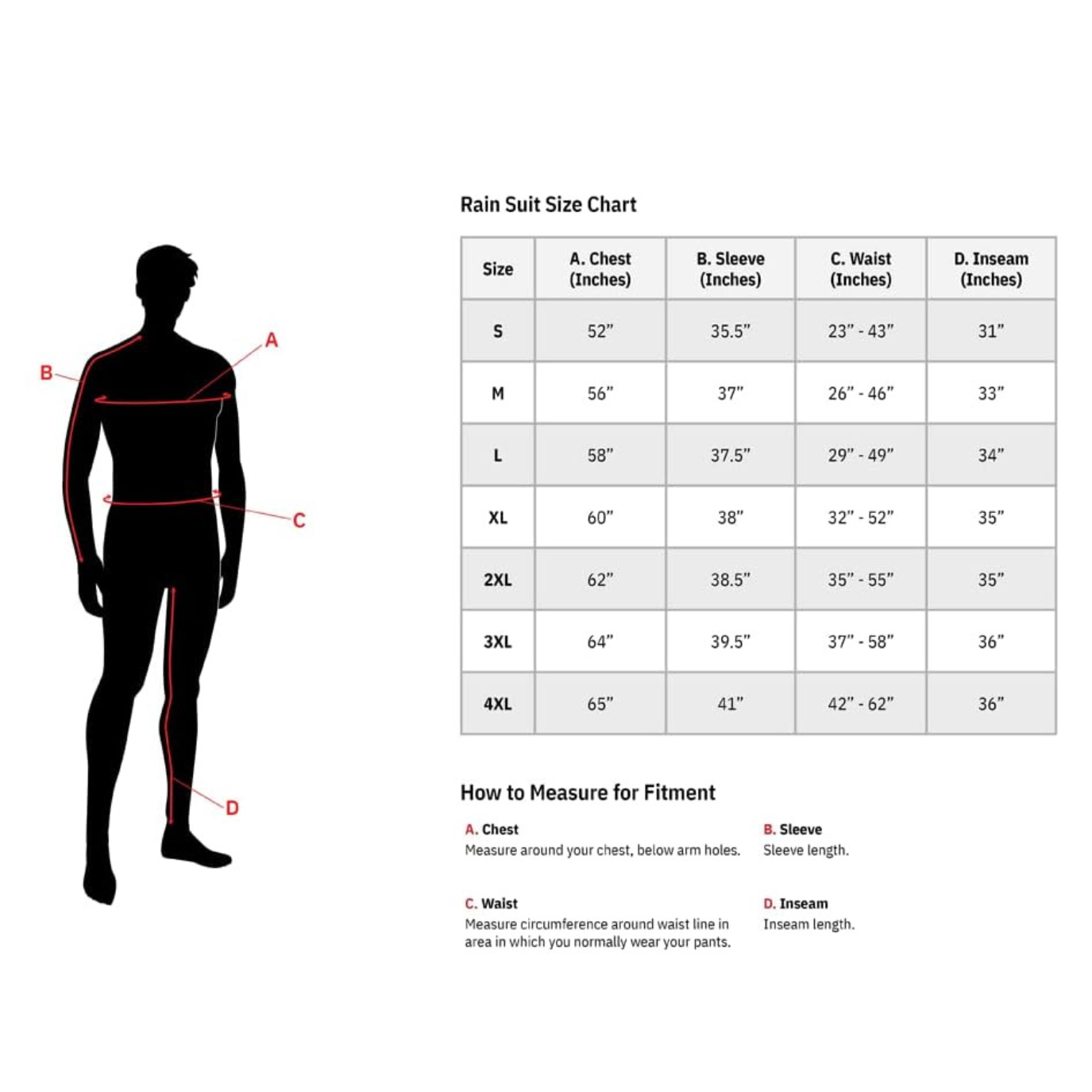 Waterproof Rain Gear for Men & Women - Motorcycle, Golf, Fishing