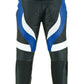 New Custom Two Piece Motorcycle Racing leather Suit with Protective Armours