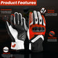 Custom Leather Motorcycle Racing Gloves – Touchscreen, CE Armor, Anti-Slip Grip, Ergonomic Fit