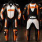 KTM Leather Suit Top Quality - CE Approved Motorbike Riding suit With Protective Armours