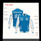 Personalised Adult Varsity Baseball Jacket for Men Women Youth,Custom Letterman Bomber Jacket Stitched Team Name Number Logo