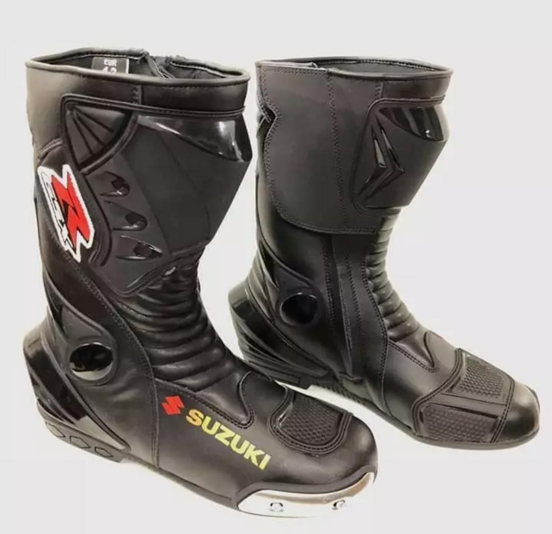 New Suzuki Motorcycle Racing Boots