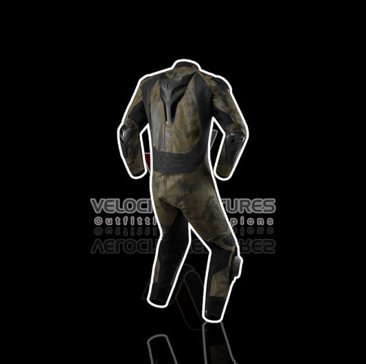 ICON Battlescar Motorbike Racing Suit | CE Approved Motorbike Riding Suit With Protective Armours