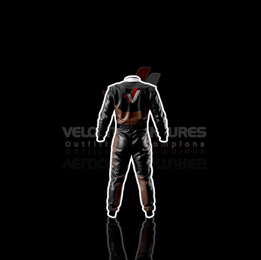 Velocity Ventures 2-Layer Go Kart Racing Suit – Cordura 600D, Cool Max, Stretch Fit