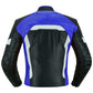 New Custom Two Piece Motorcycle Racing leather Suit with Protective Armours