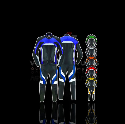 Custom made suits CE-approved racing leather suit with armor, tailored fit & durable protection. Ideal for serious motorbike riders. Built for safety, comfort, and speed.
