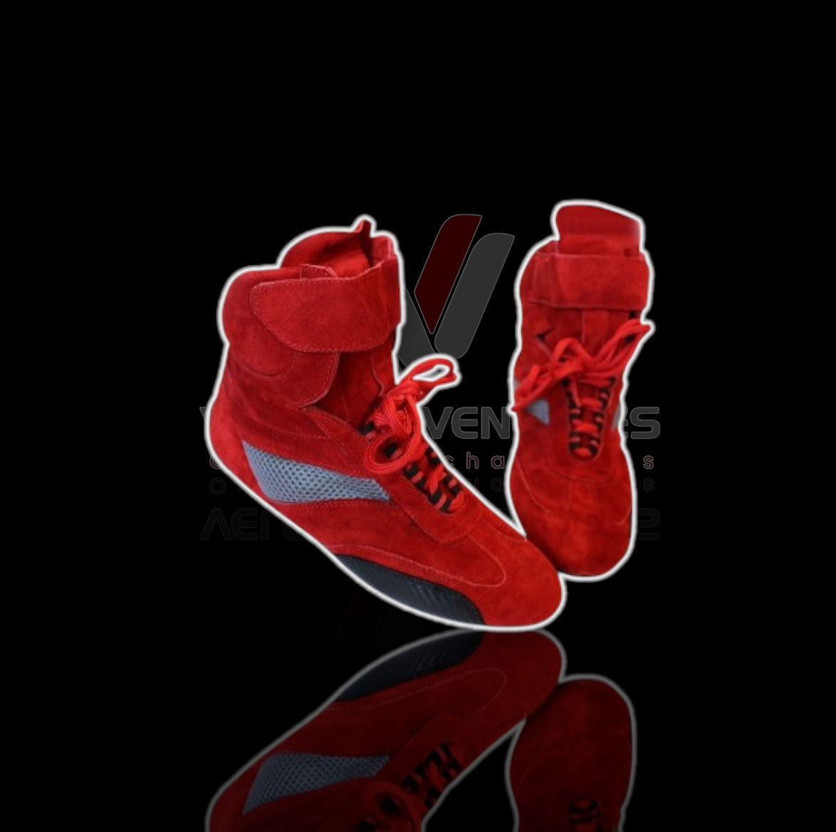 Men’s Racing Boots – Custom Driving Shoes with Long-Life Synthetic Leather, Anti-Slip Sole, Personalized Branding & CRG Style