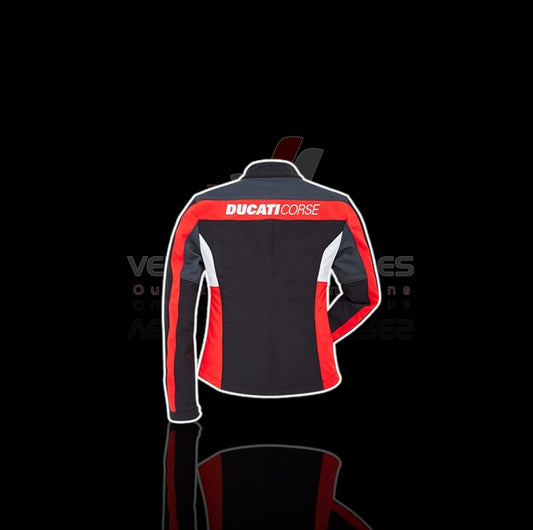 Ducati Corse Waterproof Motorcycle jacket Riding Jacket- Ultimate Protection & Comfort