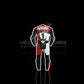 DUCATI Corse 1PCS, 2PCS CE-approved racing leather suit with armor, tailored fit & durable protection. Ideal for serious motorbike riders. Built for safety, comfort, and speed.