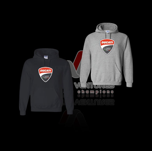 Packs of Ducati Customised High Quality Men's Hoodies | Unisex Pullover Hoodies | Custom logo Blank Heavyweight Men Custom Cotton Hoodie