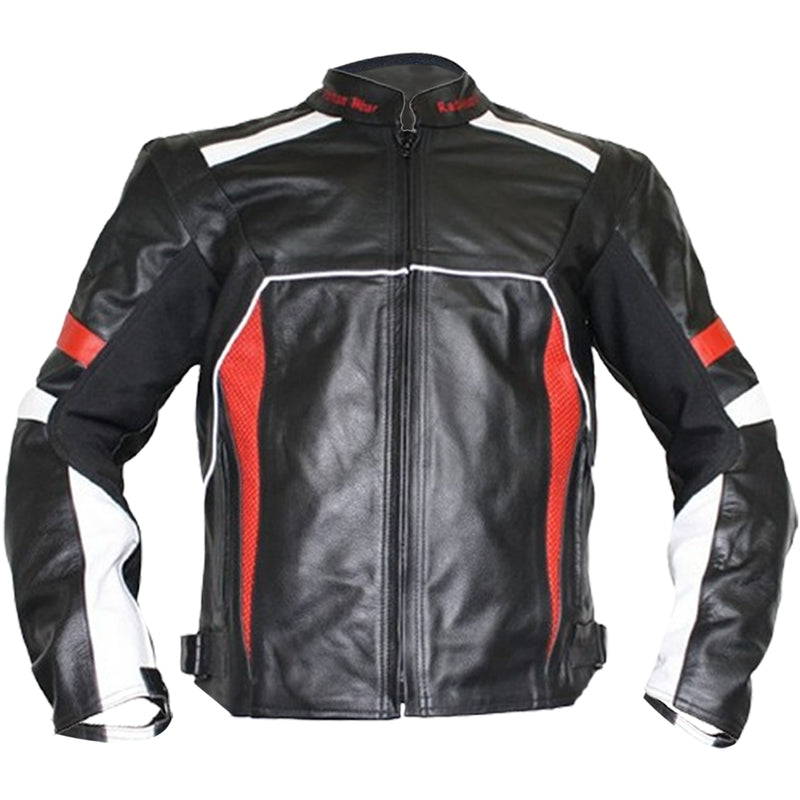 Two Piece custom Motorcycle Racing leather Suit with Protective Armours