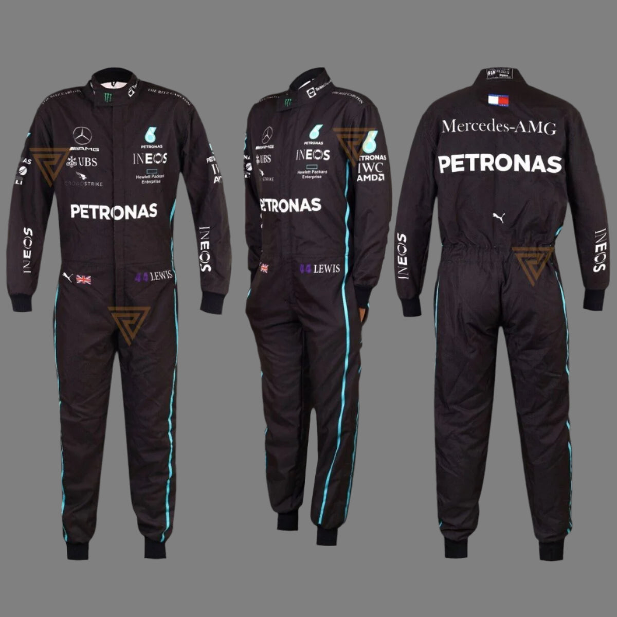 lewis hamilton 2-Layer Go Kart Racing Suit – Cordura 600D, Cool Max, Stretch Fit