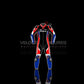 Honda CE-approved racing leather suit with armor, tailored fit & durable protection. Ideal for serious motorbike riders. Built for safety, comfort, and speed.