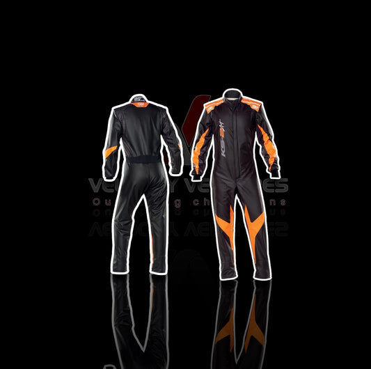 GO karting suit 2-Layer Go Kart Racing Suit – Cordura 600D, Cool Max, Stretch Fit