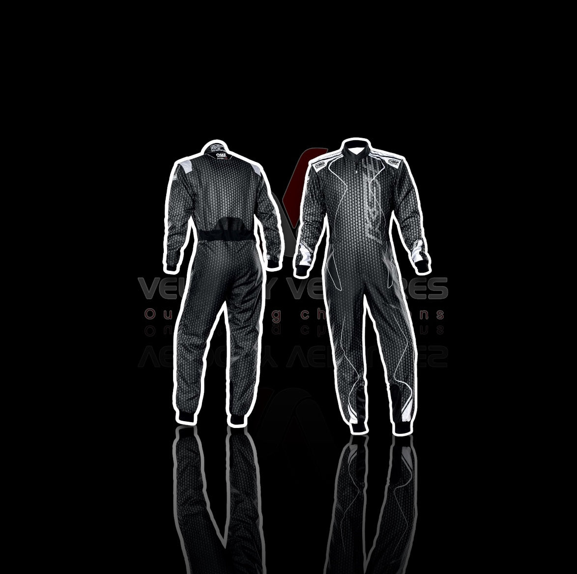 OMP 2-Layer Go Kart Racing Suit – Cordura 600D, Cool Max, Stretch Fit