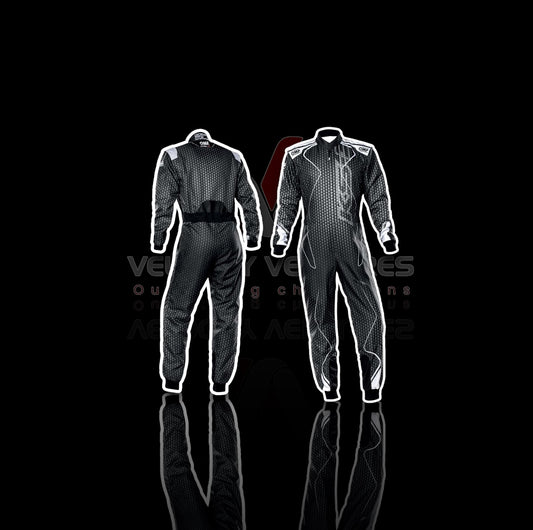 OMP 2-Layer Go Kart Racing Suit – Cordura 600D, Cool Max, Stretch Fit