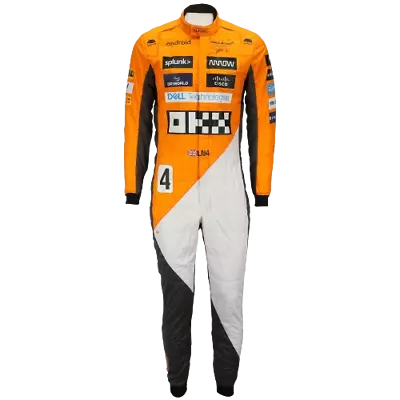 Go Karting Suit 2 Layer Cordura 600D, Kart Racing Suit with Cool Max Lining, Breathable Vents, Stretch Panels, & Heavy Duty Zipper, One Piece Racing Suit for Comfort, Safety, & Style