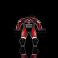 Lenovo CE-approved racing leather suit with armor, tailored fit & durable protection. Ideal for serious motorbike riders. Built for safety, comfort, and speed.