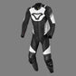 Macna CE-approved racing leather suit with armor, tailored fit & durable protection. Ideal for serious motorbike riders. Built for safety, comfort, and speed.