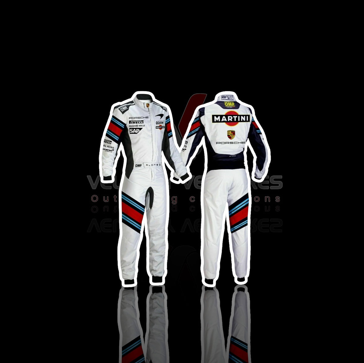 MARTINI 2-Layer Go Kart Racing Suit – Cordura 600D, Cool Max, Stretch Fit