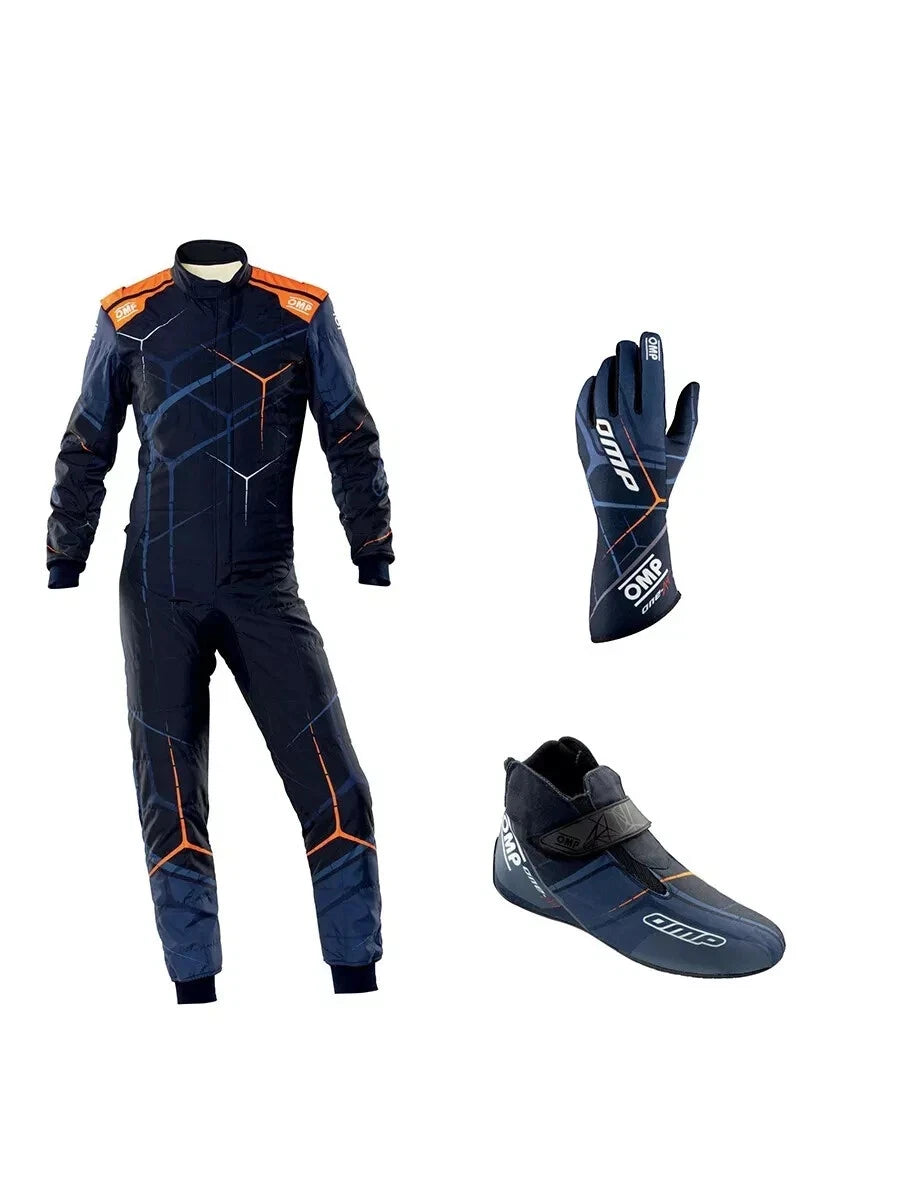 Velocity Ventures hub Kart Racing Suit + Shoes + Gloves Set – 3-in-1 Custom Karting Gear Combo | Lightweight, Breathable & Race-Ready with Bulk Order Discounts.