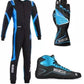 Sparco Kart Racing Suit + Shoes + Gloves Set – 3-in-1 Custom Karting Gear Combo | Lightweight, Breathable & Race-Ready with Bulk Order Discounts.