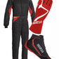 Sparco Kart Racing Suit + Shoes + Gloves Set – 3-in-1 Custom Karting Gear Combo | Lightweight, Breathable & Race-Ready with Bulk Order Discounts.