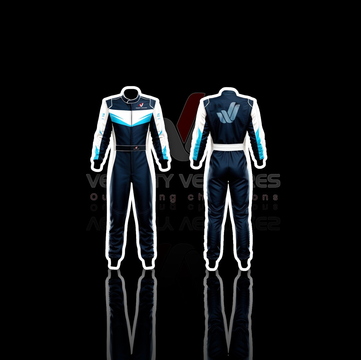 Velocity Ventures 2-Layer Go Kart Racing Suit – Cordura 600D, Cool Max, Stretch Fit