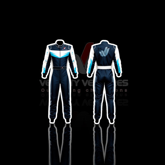 Velocity Ventures 2-Layer Go Kart Racing Suit – Cordura 600D, Cool Max, Stretch Fit