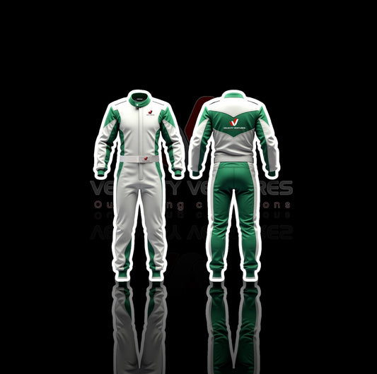 Velocity Ventures 2-Layer Go Kart Racing Suit – Cordura 600D, Cool Max, Stretch Fit