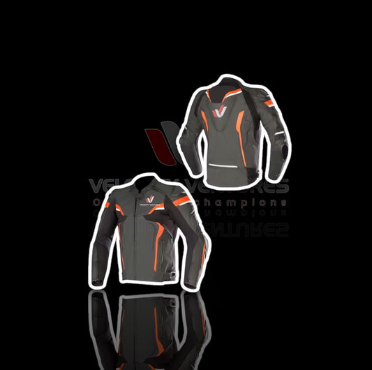 velocity ventures hub Premium CE Approved Motorbike Riding Jacket for Men – Protective Motorcycle Gear with Armor, Breathable Textile or Leather, Adjustable Fit & All-Weather Comfort