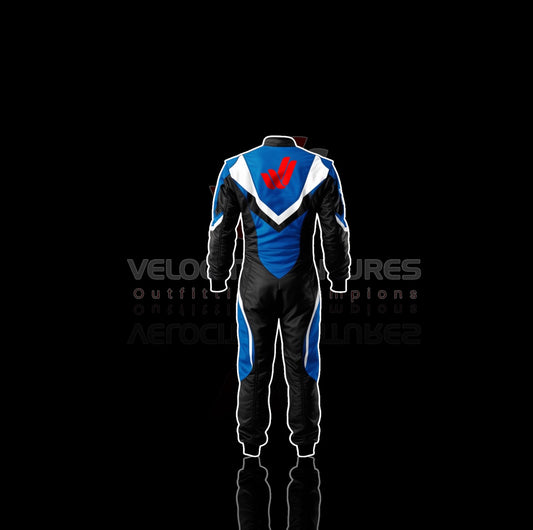 Velocity Ventures 2-Layer Go Kart Racing Suit – Cordura 600D, Cool Max, Stretch Fit