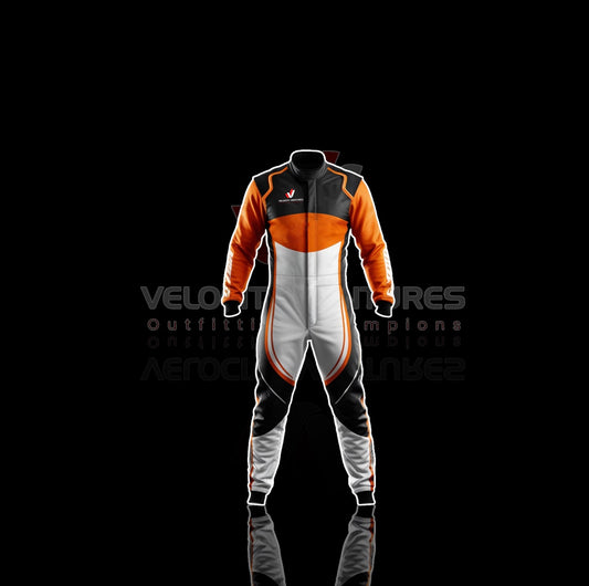 Velocity Ventures hub 2-Layer Go Kart Racing Suit – Cordura 600D, Cool Max, Stretch Fit
