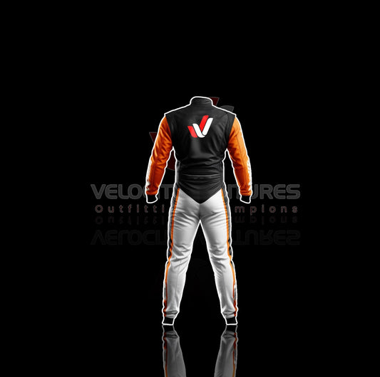 Velocity Ventures hub 2-Layer Go Kart Racing Suit – Cordura 600D, Cool Max, Stretch Fit