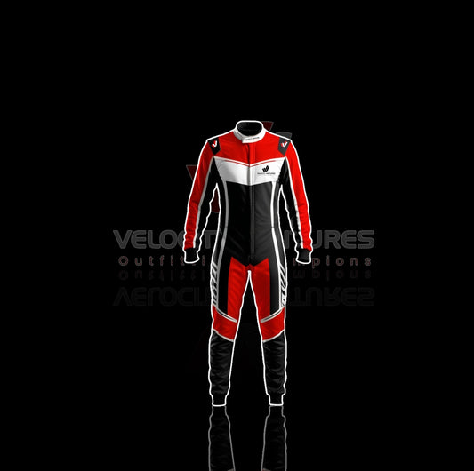Velocity Ventures hub 2-Layer Go Kart Racing Suit – Cordura 600D, Cool Max, Stretch Fit