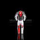 Velocity Ventures CE-approved racing leather suit with armor, tailored fit & durable protection. Ideal for serious motorbike riders. Built for safety, comfort, and speed.