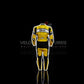 YAMAHA 1PCS, 2PCS CE-approved racing leather suit with armor, tailored fit & durable protection. Ideal for serious motorbike riders. Built for safety, comfort, and speed.